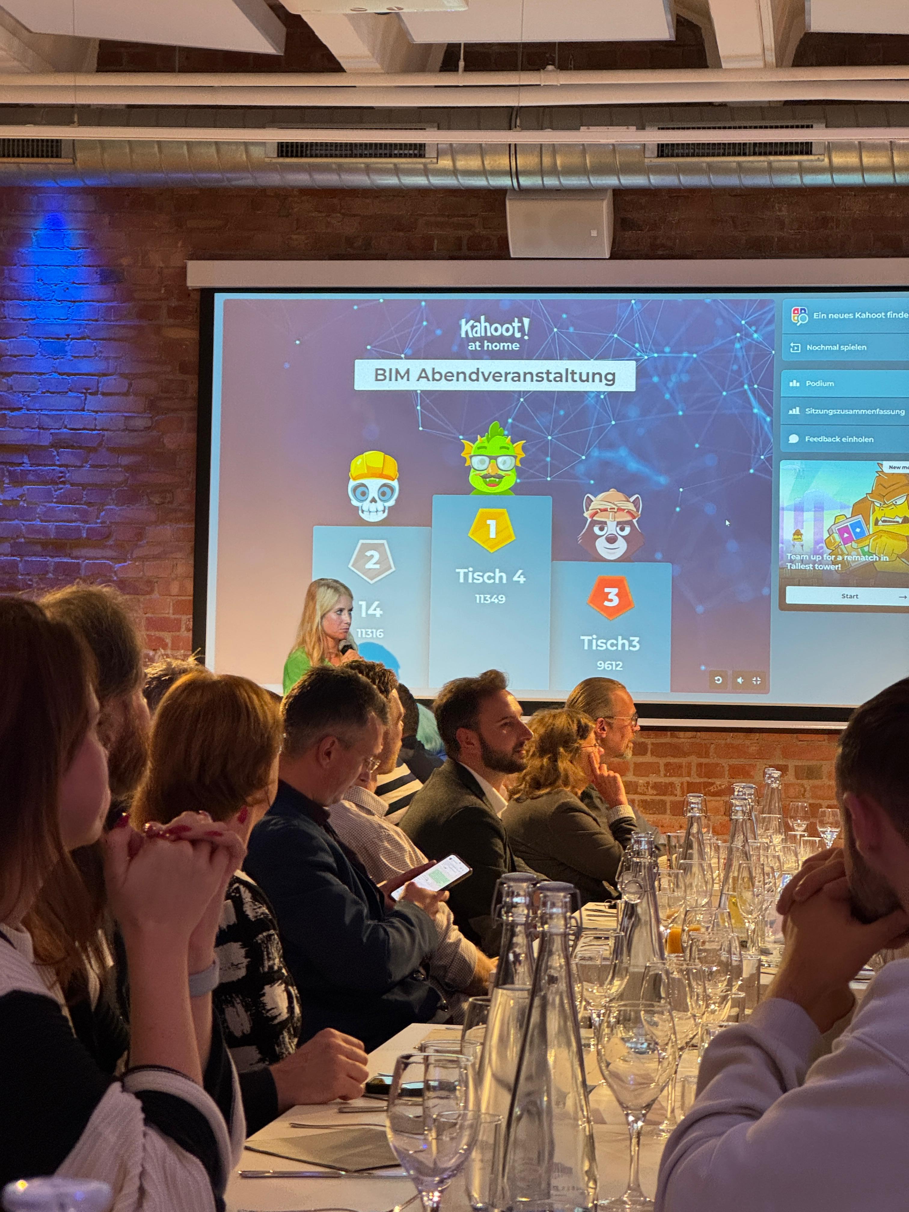 Gewinnerteam Quiz Tisch 4